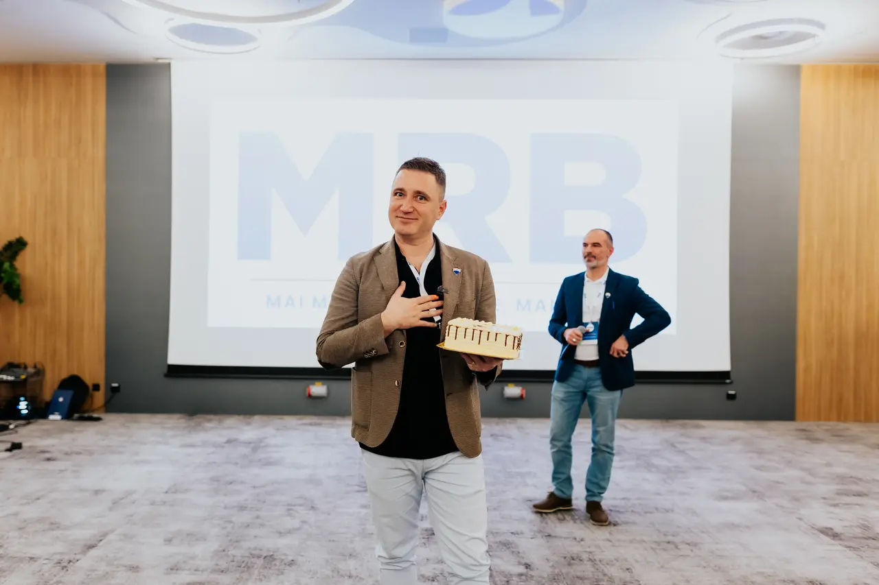 Moment pe scenă la finalul zilei, MRB 2025